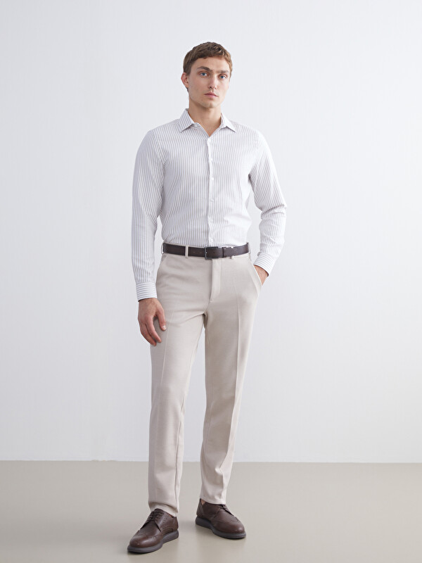 LCW BUSINESS Slim Fit Erkek Takım Elbise Pantolonu