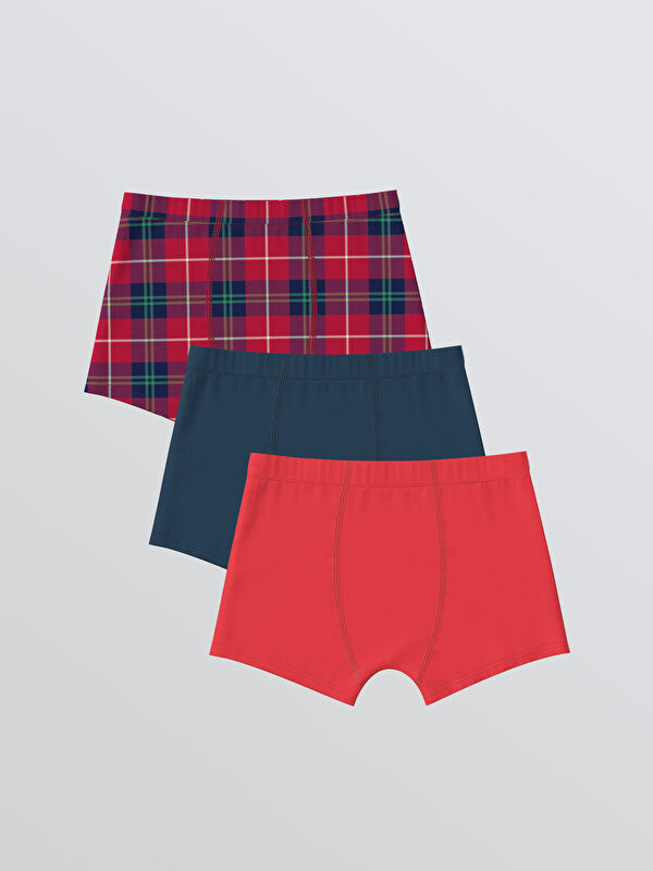 LCW Kids Erkek Çocuk Boxer 3'lü