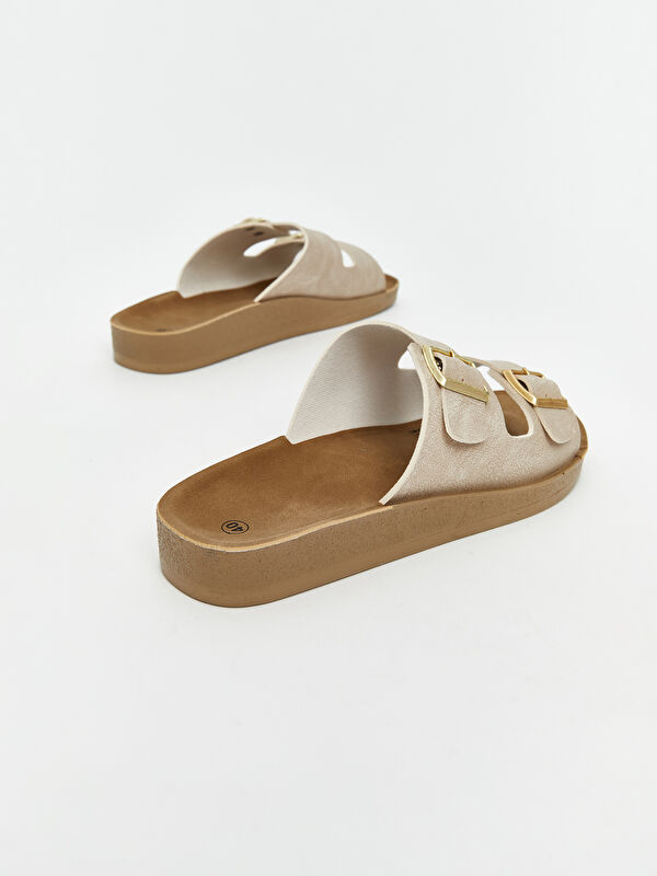 Süet Görünümlü Kadın Terlik - Görsel 6