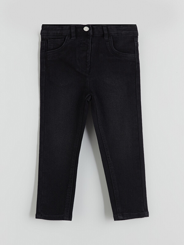 LCW Kids Slim Fit Girl Denim Trousers