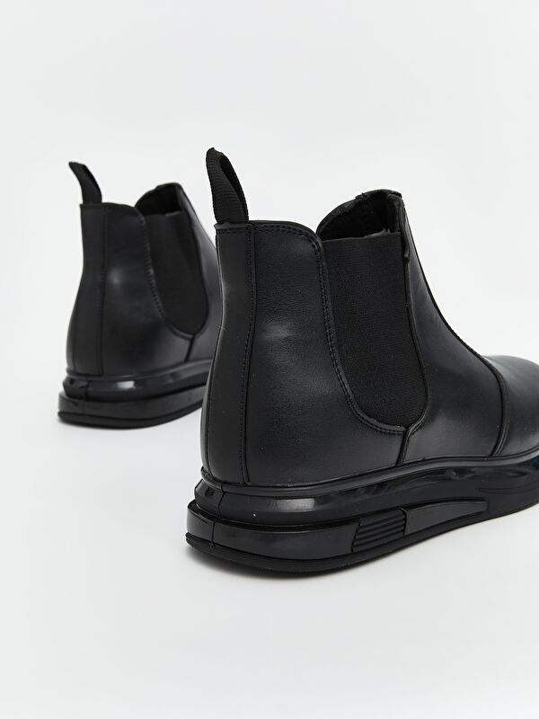 Deri Görünümlü Erkek Çizme - Görsel 6