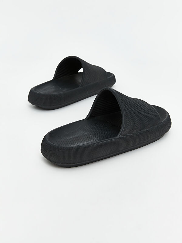 Deri Görünümlü Erkek Terlik - Görsel 6