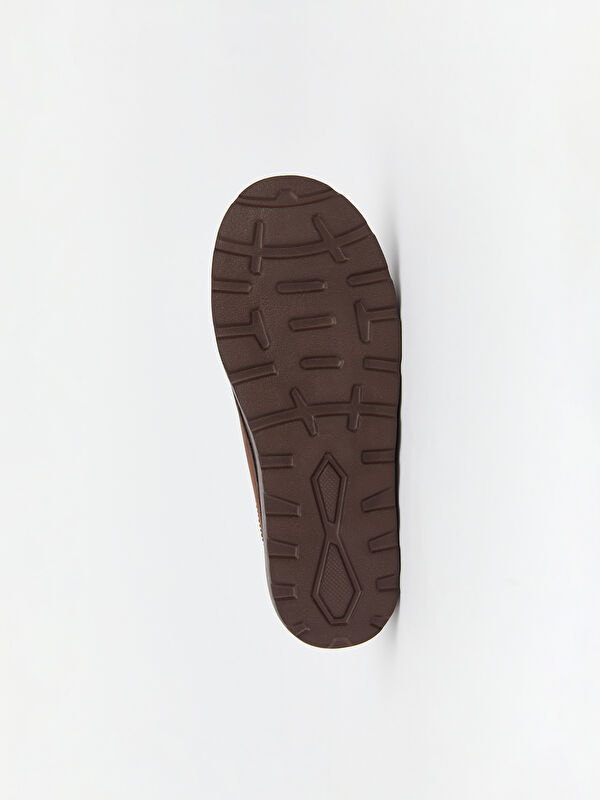 Süet Görünümlü Kadın Ev Ayakkabısı - Görsel 5