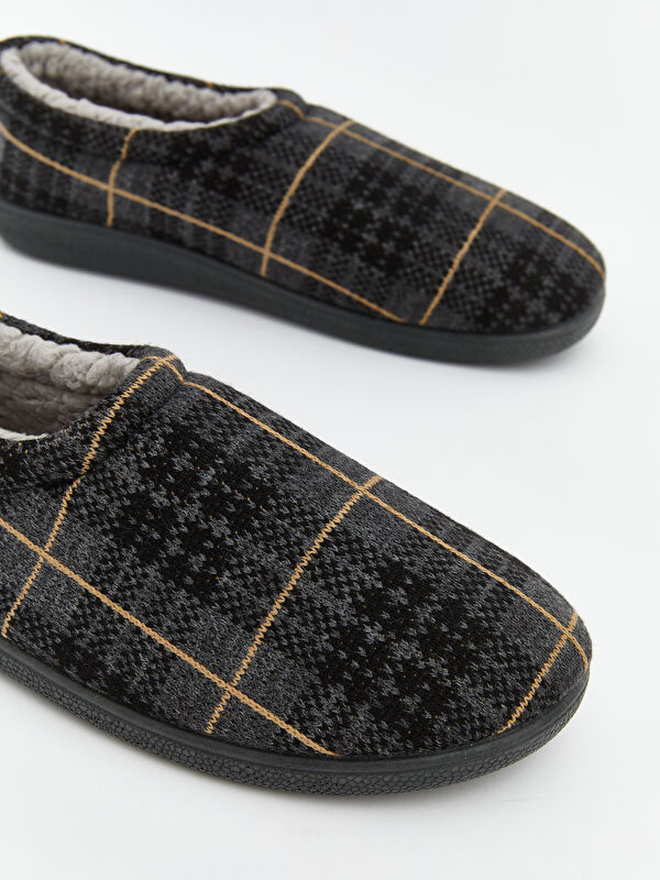 İçi Kürklü Erkek Ev Botu Panduf - Görsel 4