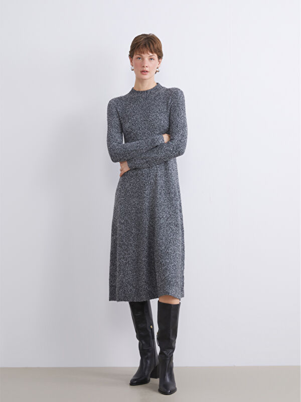 LCWAIKIKI Classic Funnel Neck Dress