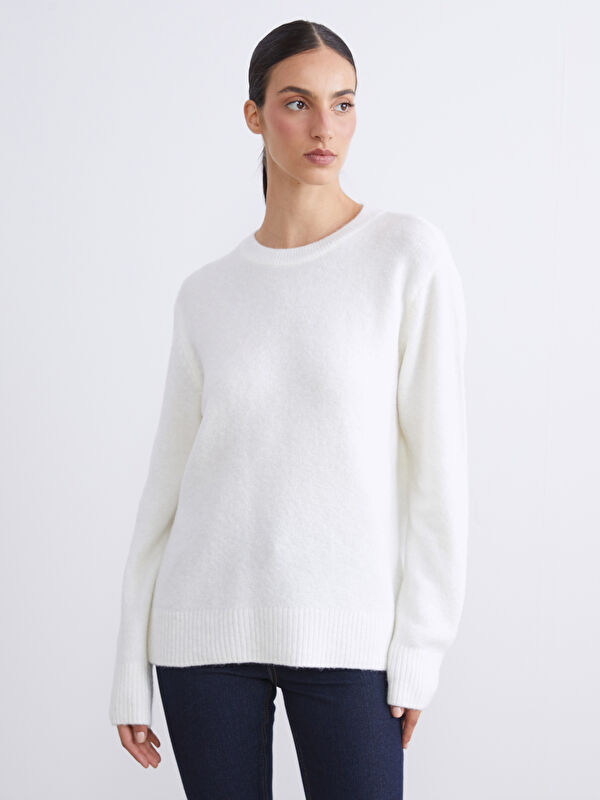 LCWAIKIKI Classic Crew Neck Women's Knitwear Sweater
