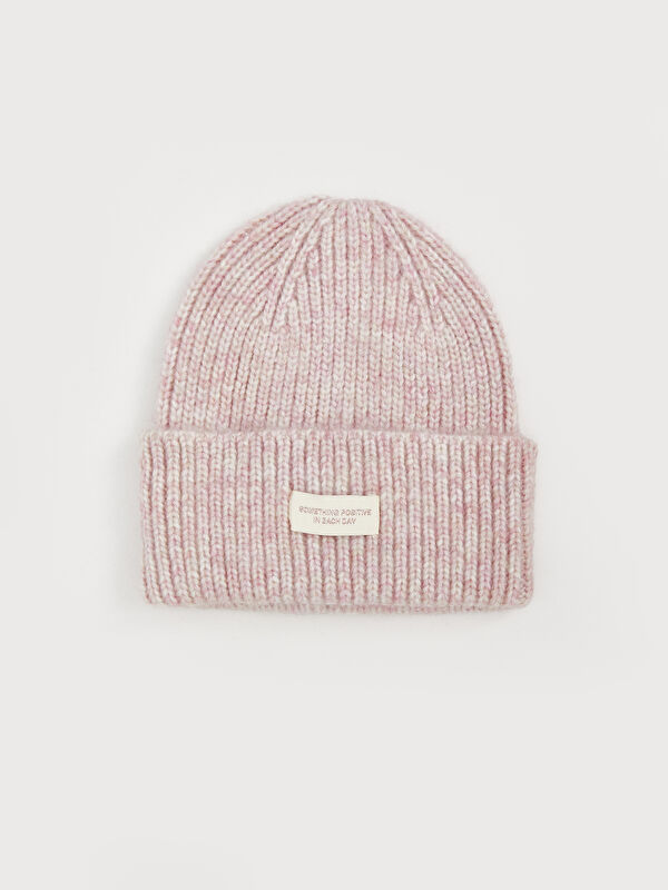 LCW ACCESSORIES Yazı Nakışlı Kadın Bere