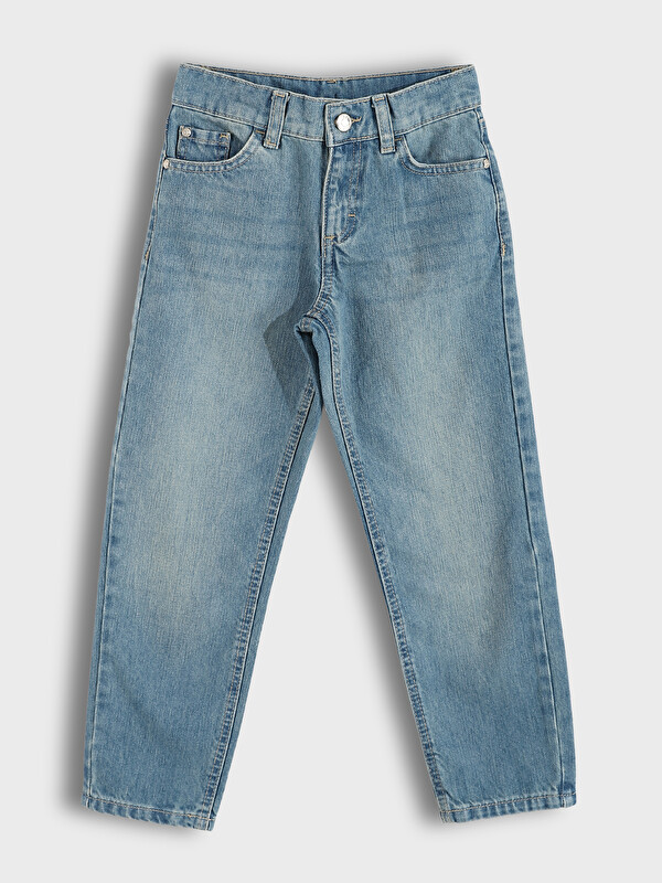 LCW Kids Short en Jean pour Garçons à Taille Ajustable