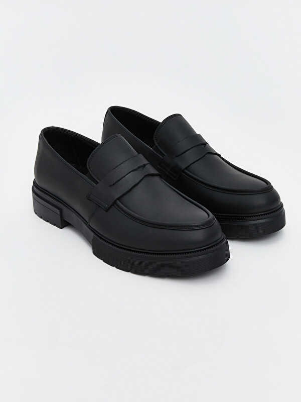 LCW STEPS Faux Leather Men's Classic Shoes
