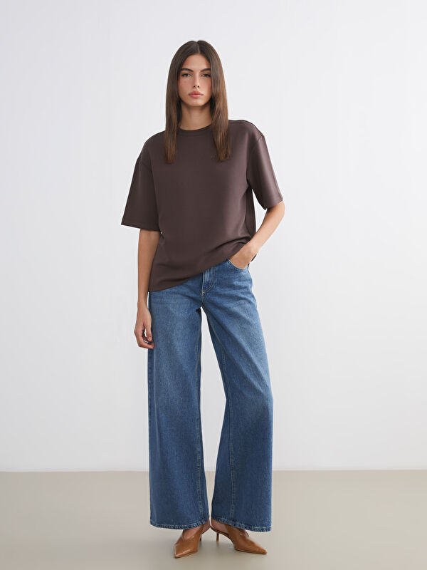 LCW Jeans Wideleg Kadın Jean Pantolon