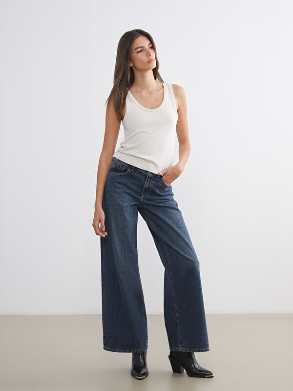 LCW Jeans Wideleg Kadın Jean Pantolon