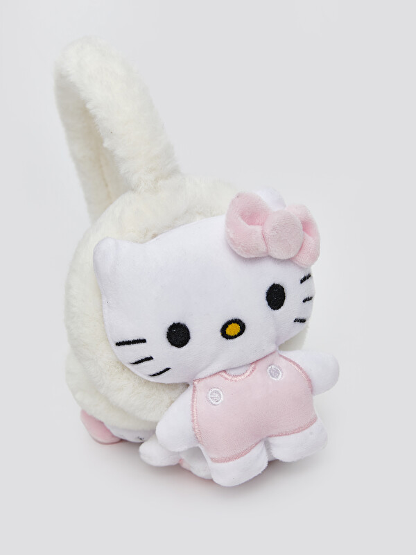 LCW ACCESSORIES Hello Kitty Printed Plush Girls' Earmuffs