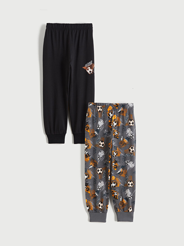 LCW Kids Beli Lastikli Erkek Çocuk Pijama Alt 2'li