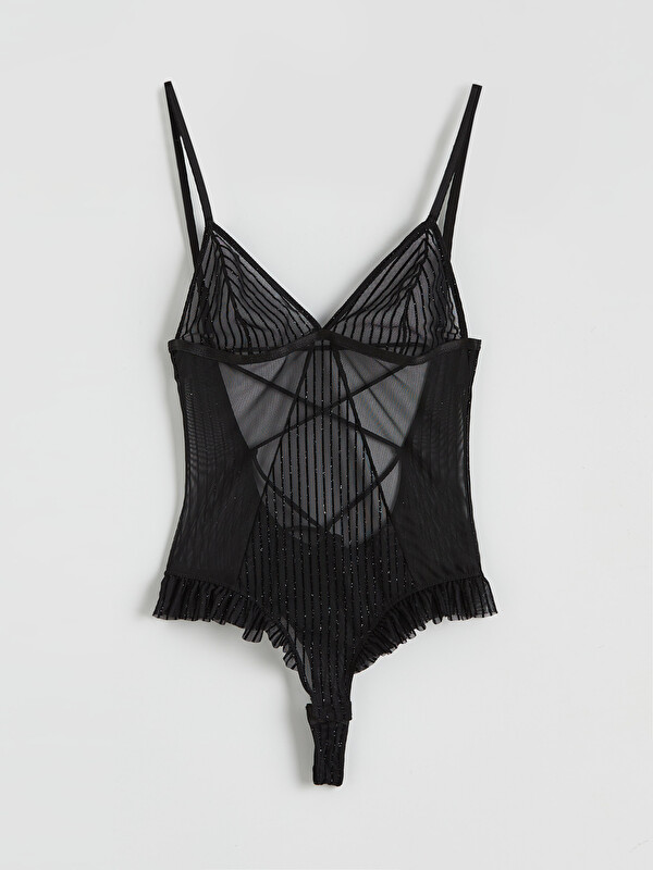 LCW DREAM V Yaka Dantelli Babydoll