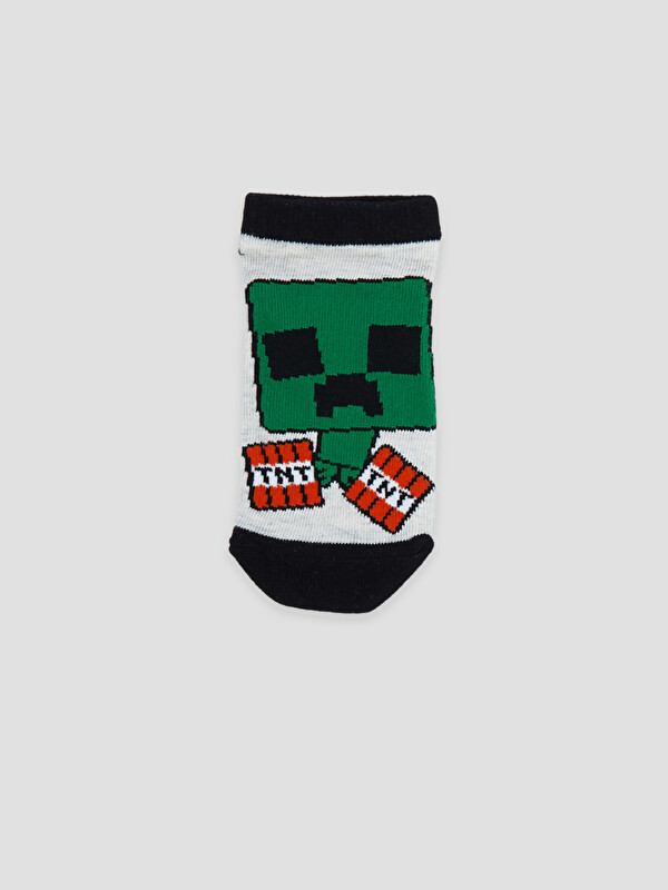 LCW Kids Minecraft Erkek Çocuk Patik Çorap