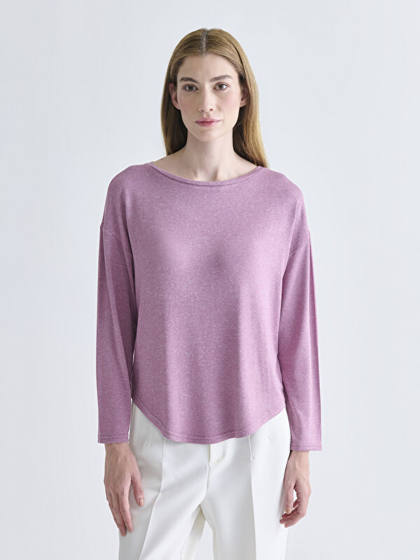 LCW Grace Rundhalsausschnitt T-Shirt für Damen