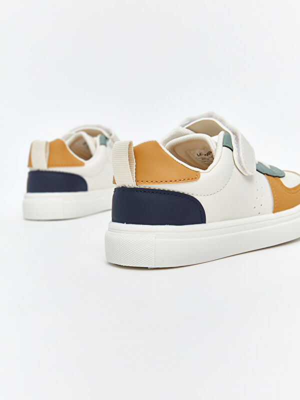 Bağcık ve Cırt Cırtlı Erkek Bebek Spor Ayakkabı - Görsel 6