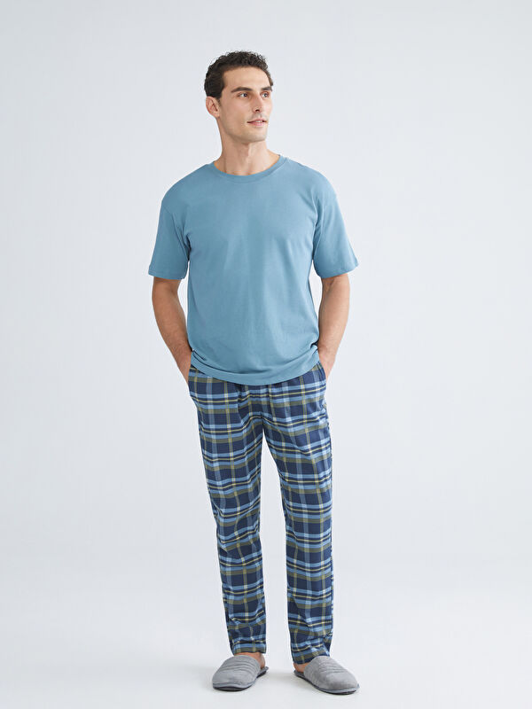 LC WAIKIKI Regular Fit Plaid Men's Pyjama Bottoms