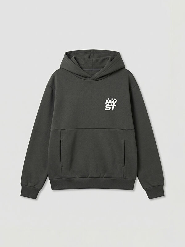 LCW Kids Sweat-shirt Épais À Capuche pour Garçons