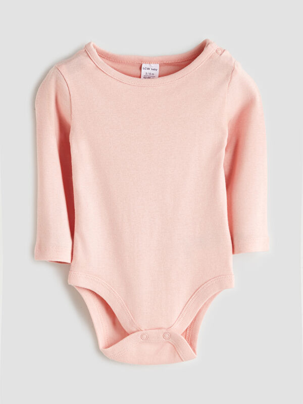 LCW baby Kız Bebek Çıtçıtlı Body