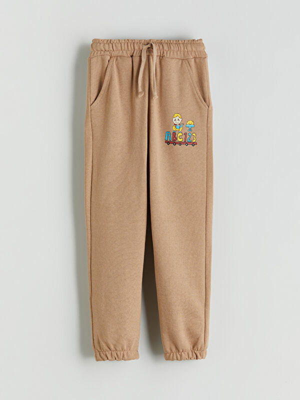 LCW ECO Beli Lastikli Erkek Çocuk Jogger  Eşofman Altı