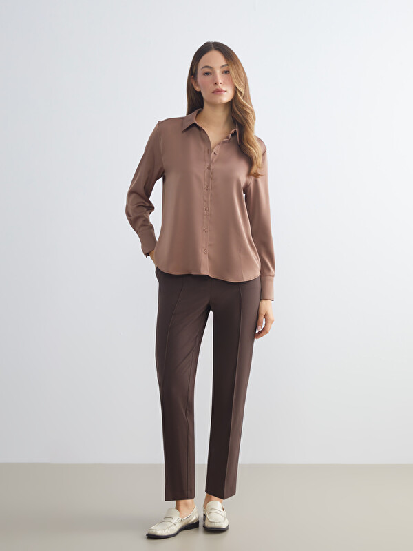 LCWAIKIKI Classic Standart Fit Kadın Cigarette Pantolon