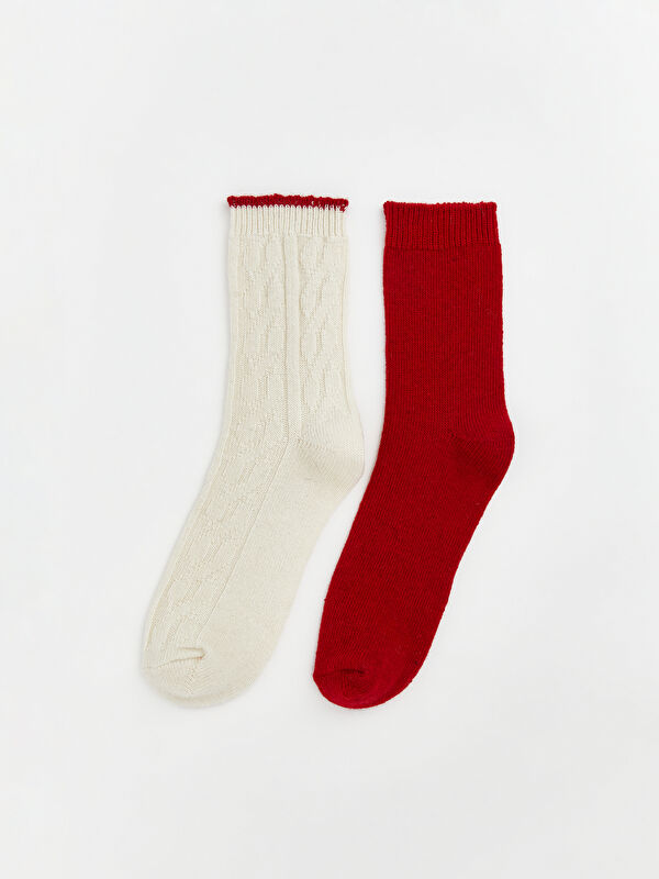 LCW DREAM Wool Blend Women's Sock 2 Pack
