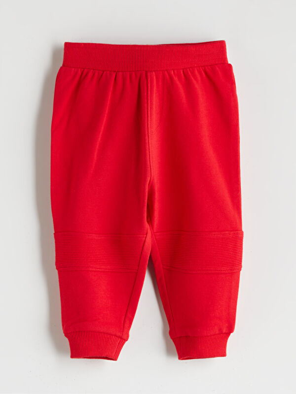 LCW baby Beli Lastikli Erkek Bebek Jogger Eşofman Alt