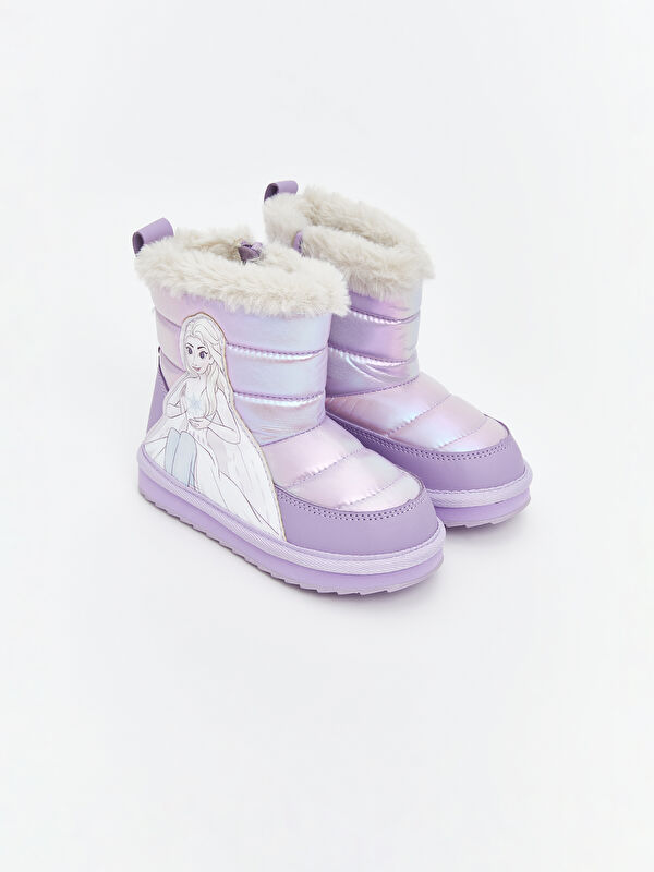 LCW STEPS Frozen Printed Baby Girls' Snow Boot