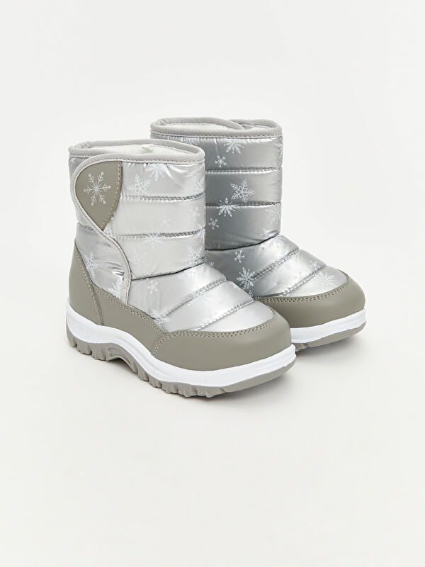 LCW STEPS Snowflake Printed Baby Girls' Boots