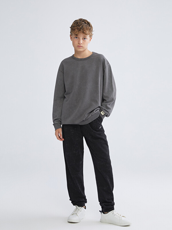 LCW Kids Beli Lastikli Erkek Çocuk Jogger Eşofman Alt