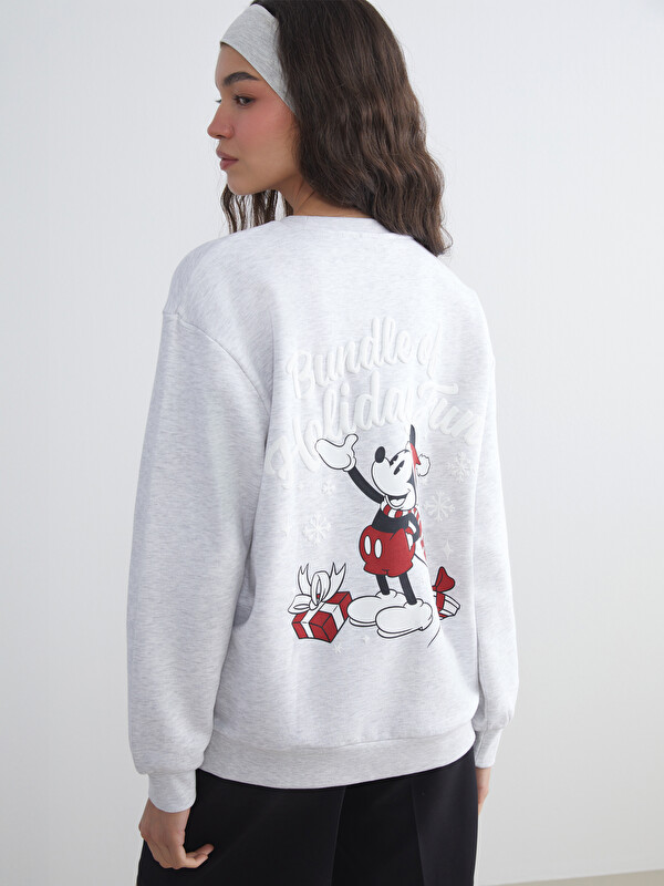 XSIDE Mickey Mouse Printed Women's Thick Sweatshirt
