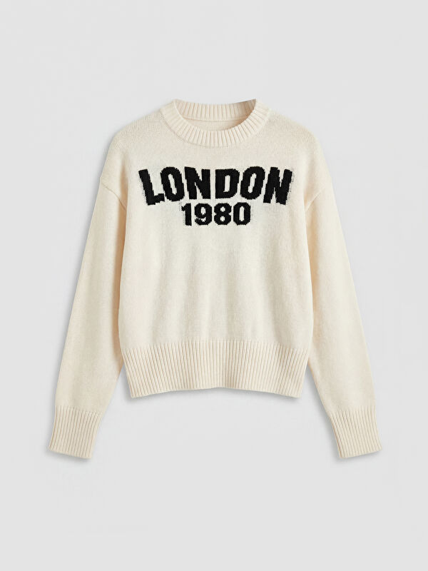 LCW Kids Girl ECRU Sweater