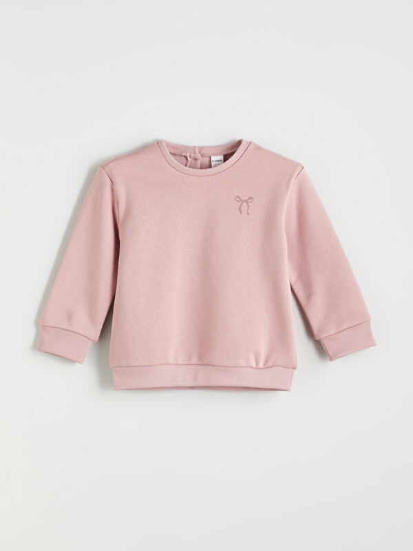 LCW Kids Crew Neck Girls' Sweatshirt