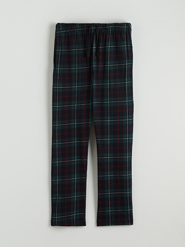 LC WAIKIKI Standart Kalıp Ekose Erkek Pijama Alt