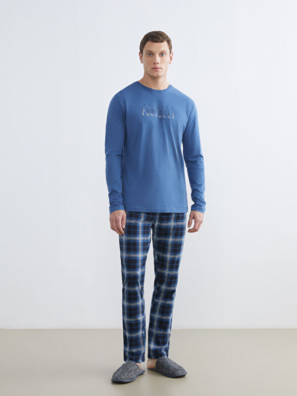 LC WAIKIKI Ekose Erkek Pijama Takımı