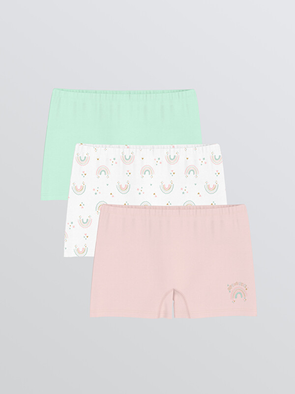 LCW Kids Printed Girls' Boxer 3-packs