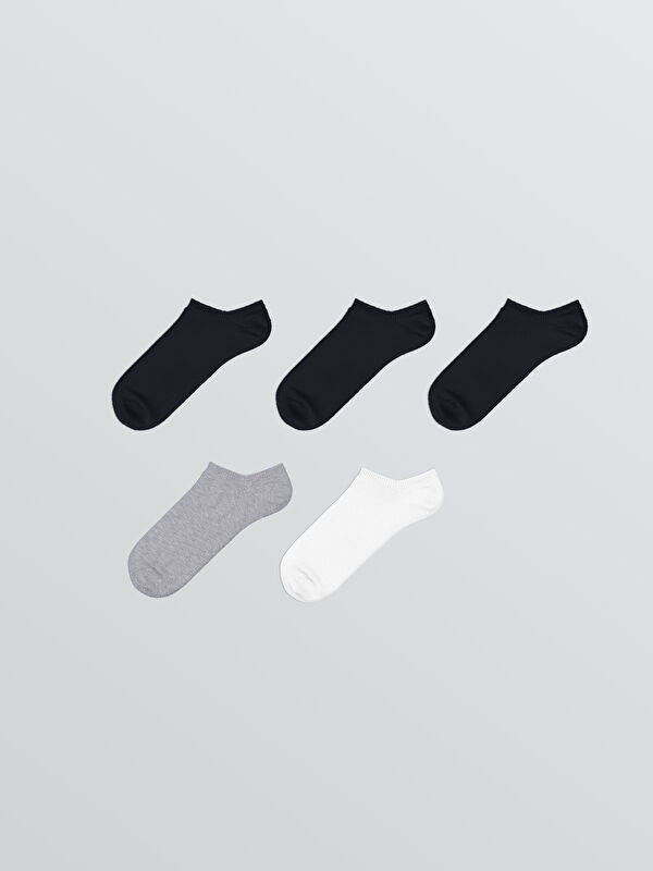 Erkek Sneaker Çorap 5'li - Görsel 2