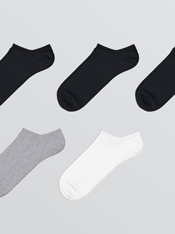 Erkek Sneaker Çorap 5'li - Görsel 3
