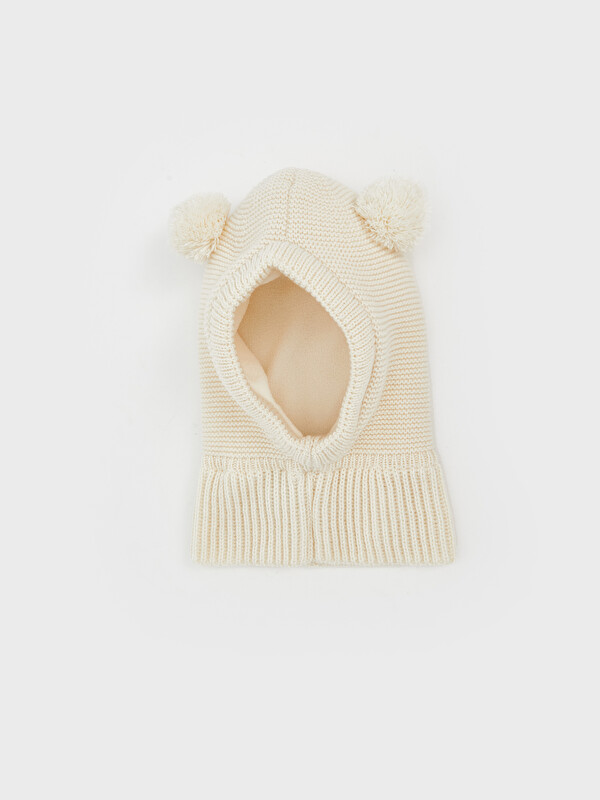 LCW baby Pom-Pom Baby Girls' Snow Hat