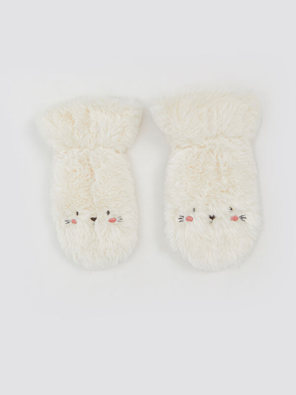 LCW baby Tierförmige Plüsch Baby Mädchen Handschuhe