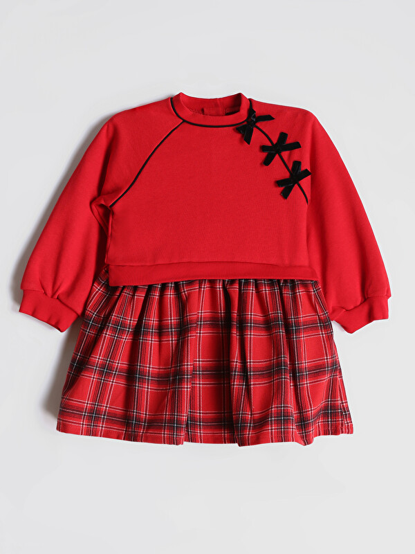 LCW Kids Robe Col Rond pour Filles