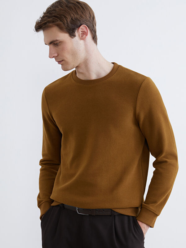 SOUTHBLUE Bisiklet Yaka Erkek Sweatshirt