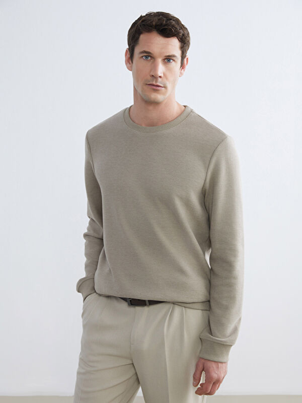 SOUTHBLUE Bisiklet Yaka Erkek Sweatshirt