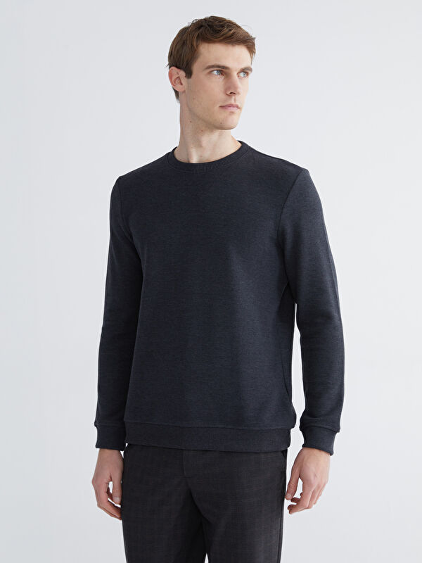 SOUTHBLUE Bisiklet Yaka Erkek Sweatshirt