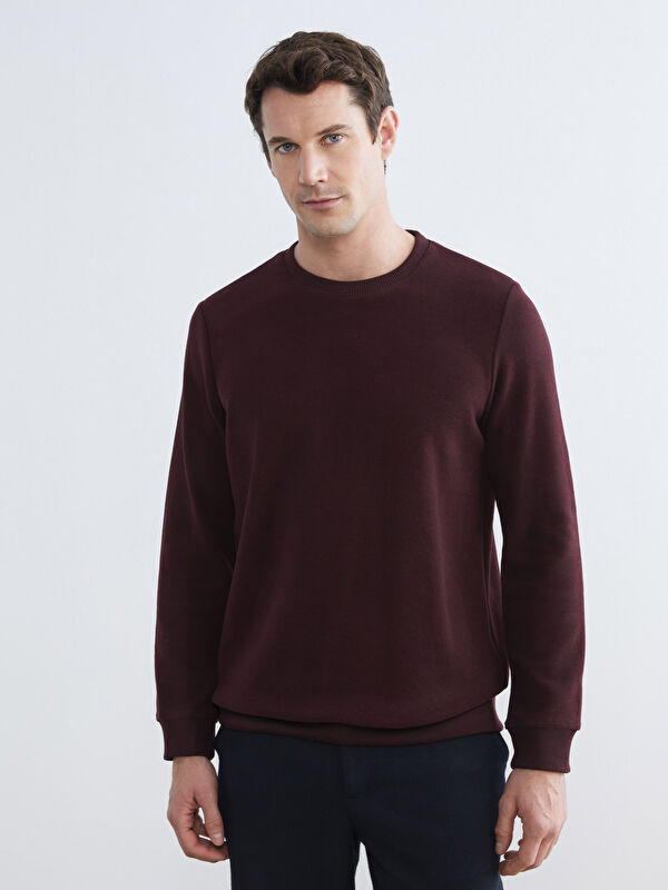 SOUTHBLUE Bisiklet Yaka Erkek Sweatshirt