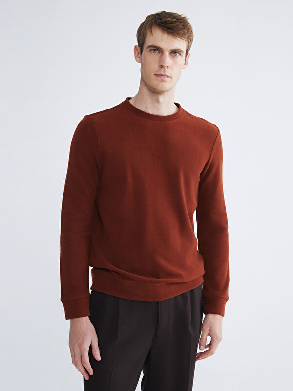 SOUTHBLUE Bisiklet Yaka Erkek Sweatshirt