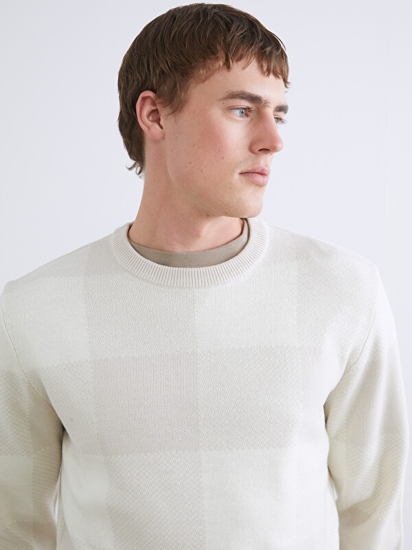 XSIDE Crew Neck Knitwear Sweater پیاوان