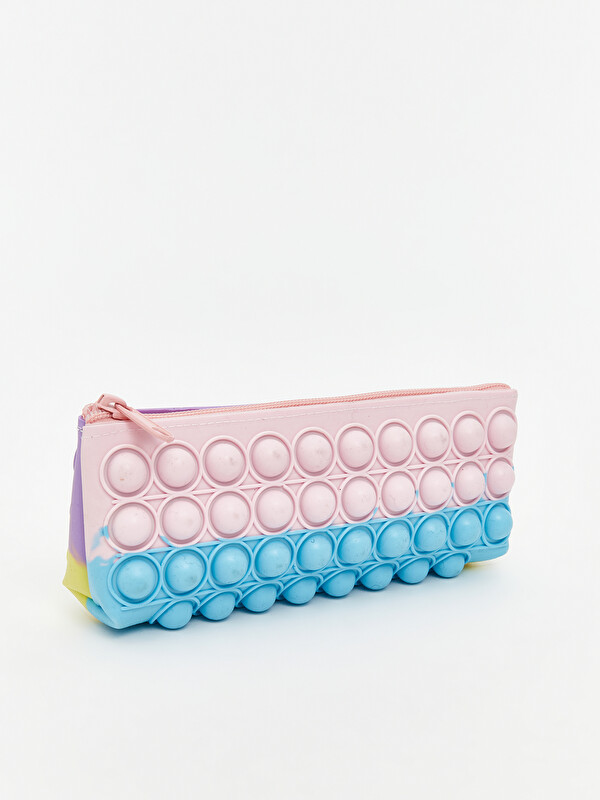 LCW ACCESSORIES Pop It Baskılı Kız Çocuk Kalem Kutusu