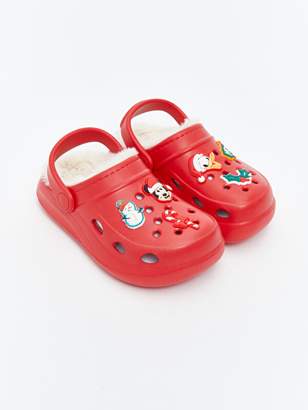 LCW STEPS Mickey Mouse Printed Baby Boys' Home Slippers